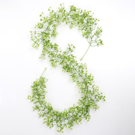 68 Inch White Artificial Baby's Breath Garland Gypsophila Flower Vine Bulk Quantity