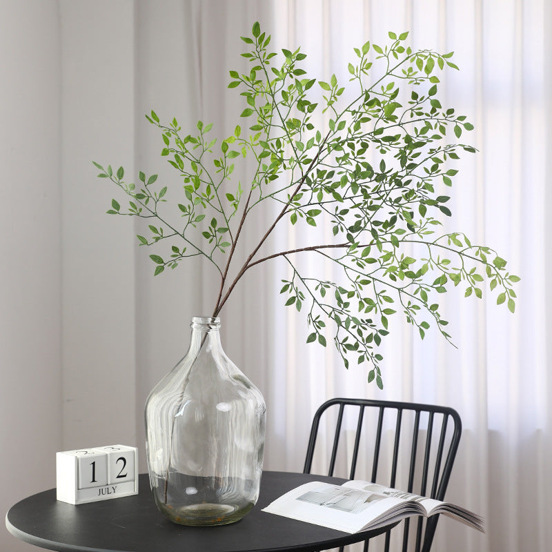 43 Inch Extra Long Artificial Nandina Greenery Stems Bulk 10 Pcs Faux Plants for Centerpieces