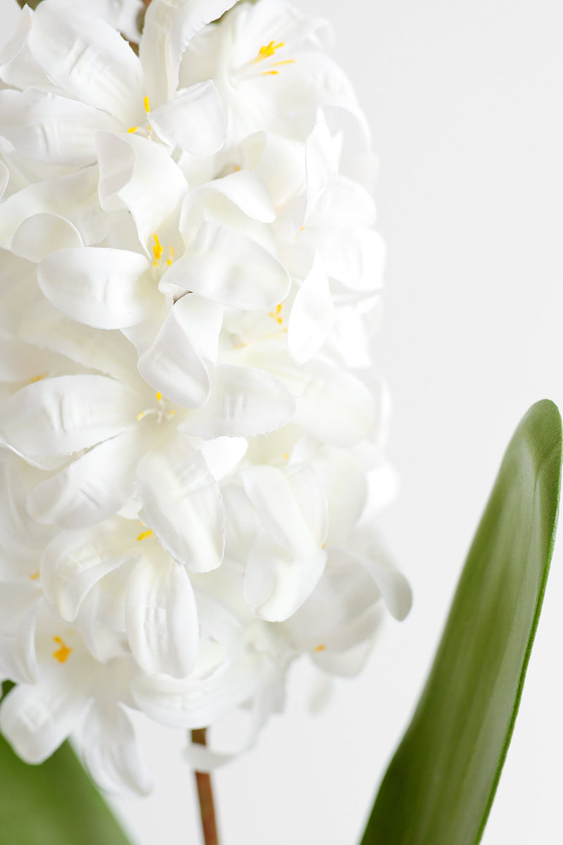 Real Touch Hyacinth Stems Pick 12 Inch Artificial Silk Flower Stem
