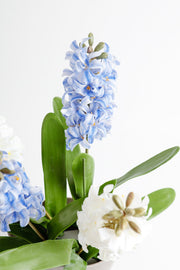 Real Touch Hyacinth Stems Pick 12 Inch Artificial Silk Flower Stem