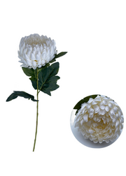 5 Pcs Faux Chrysanthemum Kiku Flower Buds Stems, 14 Colors, 14 Inch Artificial Autumn Flowers for Centerpiece