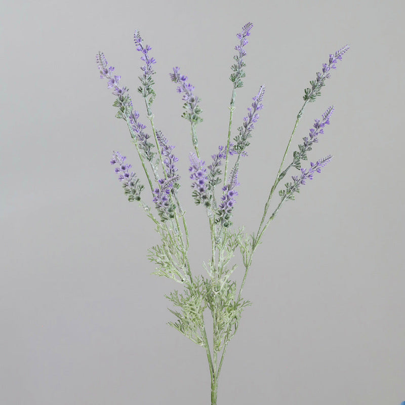 20 Inch Lavender Stems Bulk 10 Pcs Artificial Faux Silk Fall Branches