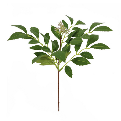 Faux Long Leaf Eucalyptus & Berry Plant Stems 11 Inch 4 Styles Bulk Artificial Greenery