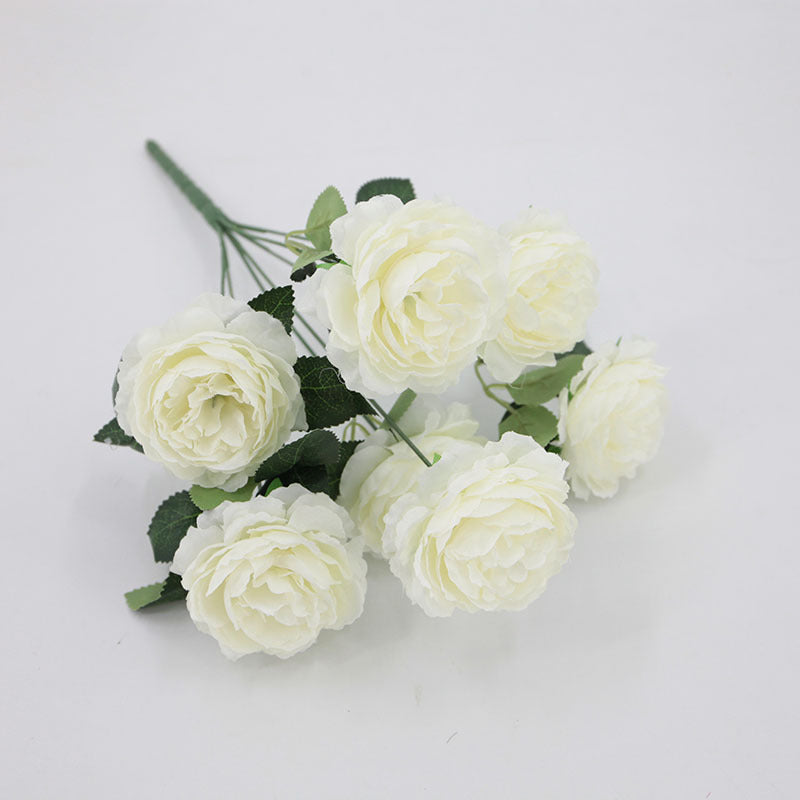 13.7 Inch Mini Ranunculus Bush Artificial Flowers Bulk Quantity