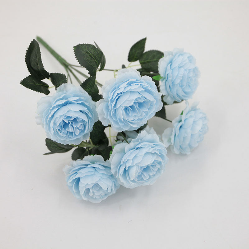 13.7 Inch Mini Ranunculus Bush Artificial Flowers Bulk Quantity