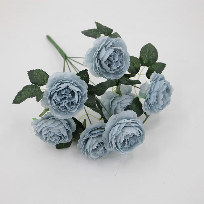 13.7 Inch Mini Ranunculus Bush Artificial Flowers Bulk Quantity