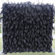 5D Feather Artificial Flower Wall Arrangement for Event Panels, Bulk Quantity