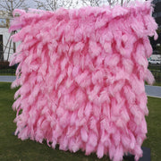 5D Feather Artificial Flower Wall Arrangement for Event Panels, Bulk Quantity