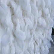 5D Feather Artificial Flower Wall Arrangement for Event Panels, Bulk Quantity