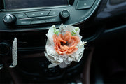 Artificial Flower Bouquet Vent Clip Car Decoration Air Freshener Accessory