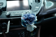 Artificial Flower Bouquet Vent Clip Car Decoration Air Freshener Accessory