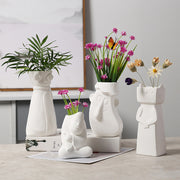 Ceramic Flower Vase Bulk Set for Decor - Wholesale Quantity Available
