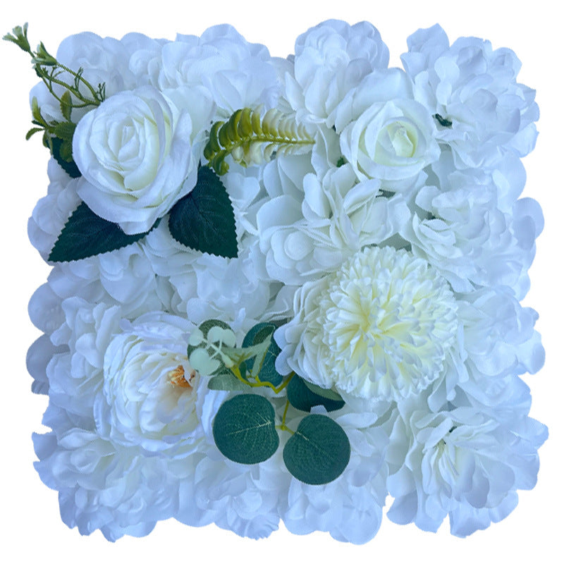 10 Pcs 10x10 Inch Artificial Flower Wall Panels for Wedding Bridal Baby Shower Party Photography Decoration