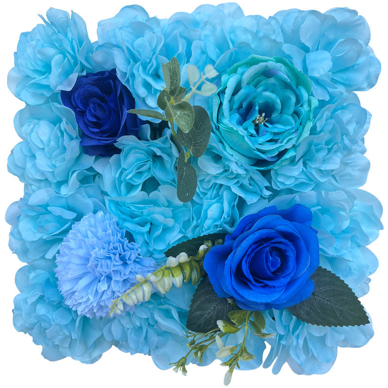 10 Pcs 10x10 Inch Artificial Flower Wall Panels for Wedding Bridal Baby Shower Party Photography Decoration