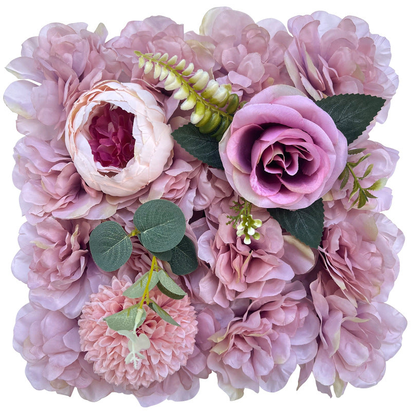 10 Pcs 10x10 Inch Artificial Flower Wall Panels for Wedding Bridal Baby Shower Party Photography Decoration