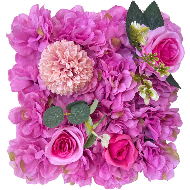 10 Pcs 10x10 Inch Artificial Flower Wall Panels for Wedding Bridal Baby Shower Party Photography Decoration