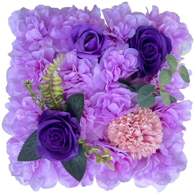 10 Pcs 10x10 Inch Artificial Flower Wall Panels for Wedding Bridal Baby Shower Party Photography Decoration