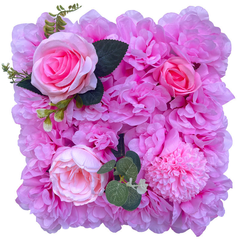 10 Pcs 10x10 Inch Artificial Flower Wall Panels for Wedding Bridal Baby Shower Party Photography Decoration