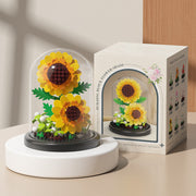 Artificial Flower Bouquet Building Set 50 Pcs Bulk Floral Stems for DIY Arrangements