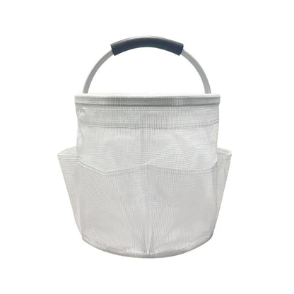 Foldable 11x11 Inch Multipurpose Tote Picnic Basket, Garden Tool Organizer & Outdoor Travel Storage Bin