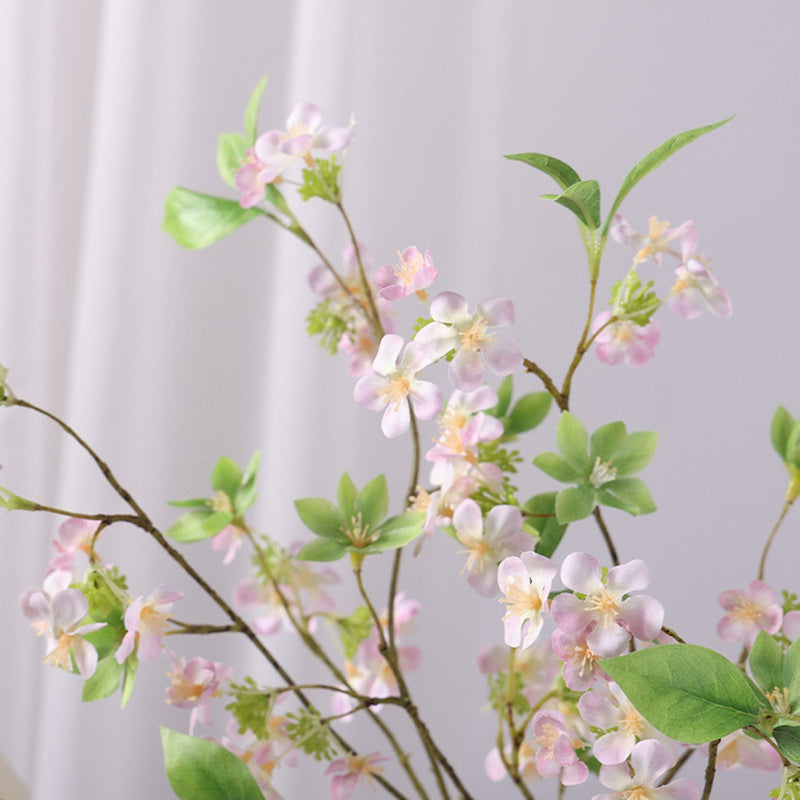 22.4 Inch Fontanesia Blossom Branch Stems, 6 Pcs Artificial Spring Flowers