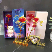 Forever Rose Artificial Flower Rose 12 Inch 10 Pcs Bulk Silk Roses for Holiday Gift Mother's Day Valentine's Day