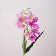 Wedding Floral Decor Artificial Freesia Stems, 25 in Real-Touch Faux Flowers for Venue Styling