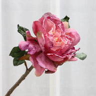 16.1 Inches French-Style Baked-Edge Peony - Home Decor Artificial Flower for Living Room, Bedroom, Tabletop & Wedding Decor