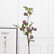 36 Inch Artificial Fig Fruit Stems Extra Long Bulk 36 Pcs Silk Stems