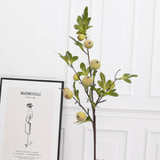 36 Inch Artificial Fig Fruit Stems Extra Long Bulk 36 Pcs Silk Stems