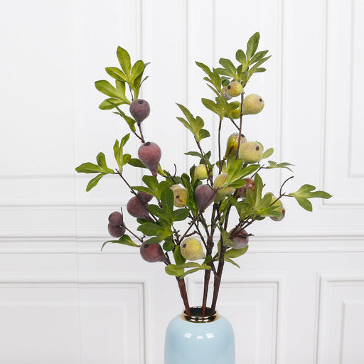 36 Inch Artificial Fig Fruit Stems Extra Long Bulk 36 Pcs Silk Stems