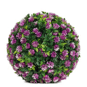 Bulk Artificial Flower Spheres Decorative Balls for Garden Wedding Backyard Balcony Decor