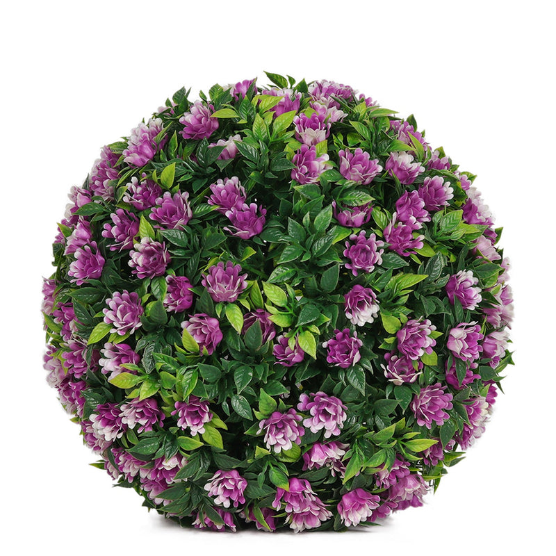 Bulk Artificial Flower Spheres Decorative Balls for Garden Wedding Backyard Balcony Decor