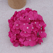 26-Color Silk Hydrangeas Artificial Flowers with Detachable Stems for DIY Floral Arrangements