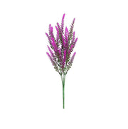 8 Pcs Lavender Artificial Flowers 12 Inch UV Resistant Faux Shrubs Greenery Decor