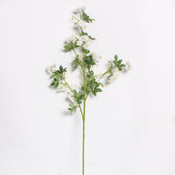 27.5" Scabious Spray Stems Silk Floral Branches Artificial Wholesale