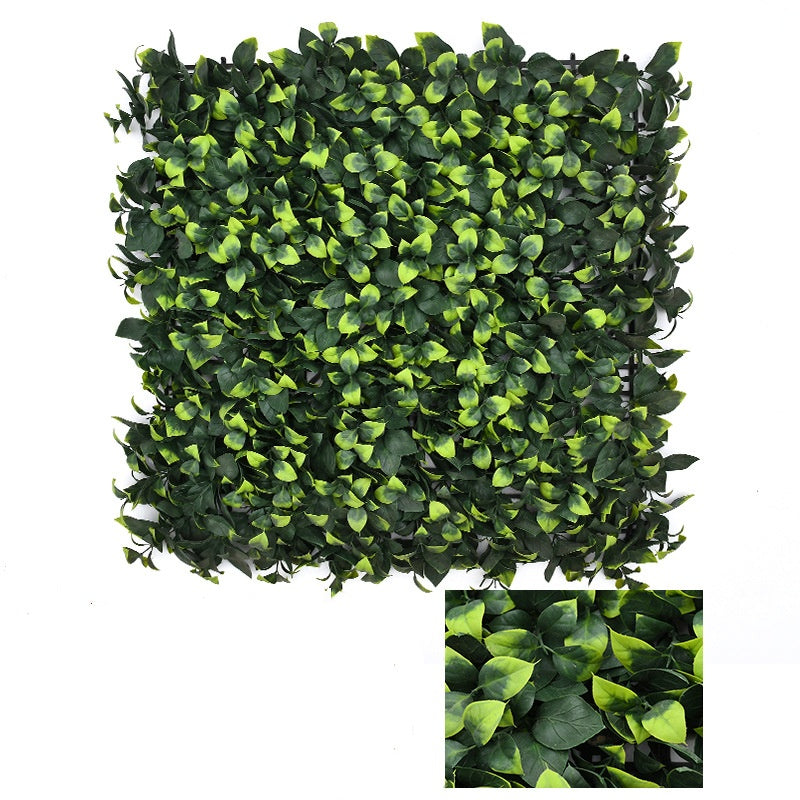 12 Inch 12 Pcs Greenery Backdrop Wall Panels UV Stable Artificial Plant Decor for Indoor Outdoor Garden Fence