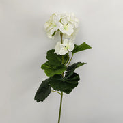 10 Pcs Artificial Silk Geranium Stems Branches 18 Inch Spring Flowers Bulk