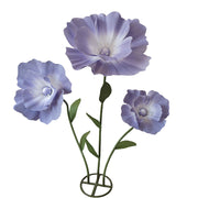 62 Inch Giant Artificial Poppy Flowers Bulk 10 Pcs Wedding Party Decoration