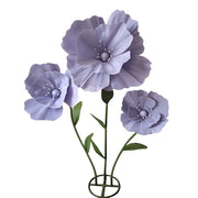62 Inch Giant Artificial Poppy Flowers Bulk 10 Pcs Wedding Party Decoration