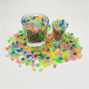 290 Pcs Glowing in Dark Artificial Crystal Vase Fillers for Christmas Arrangements Bulk Pack