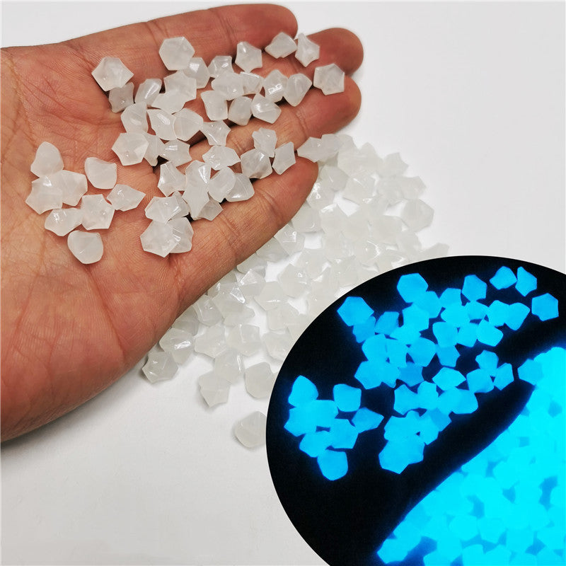 290 Pcs Glowing in Dark Artificial Crystal Vase Fillers for Christmas Arrangements Bulk Pack