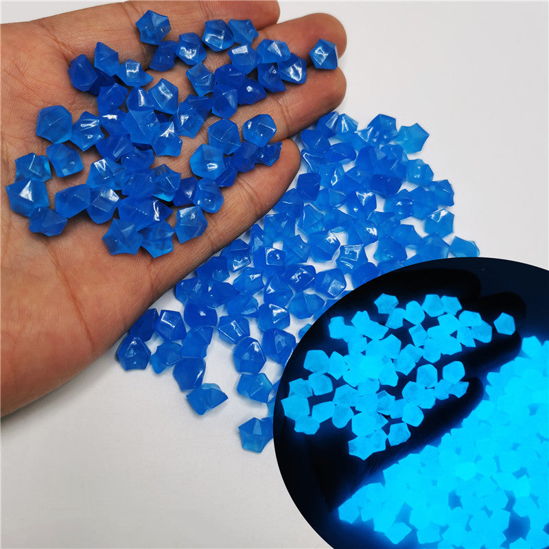 290 Pcs Glowing in Dark Artificial Crystal Vase Fillers for Christmas Arrangements Bulk Pack