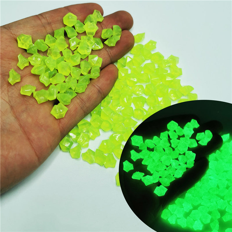 290 Pcs Glowing in Dark Artificial Crystal Vase Fillers for Christmas Arrangements Bulk Pack