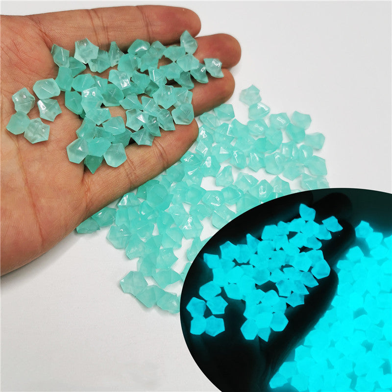 290 Pcs Glowing in Dark Artificial Crystal Vase Fillers for Christmas Arrangements Bulk Pack