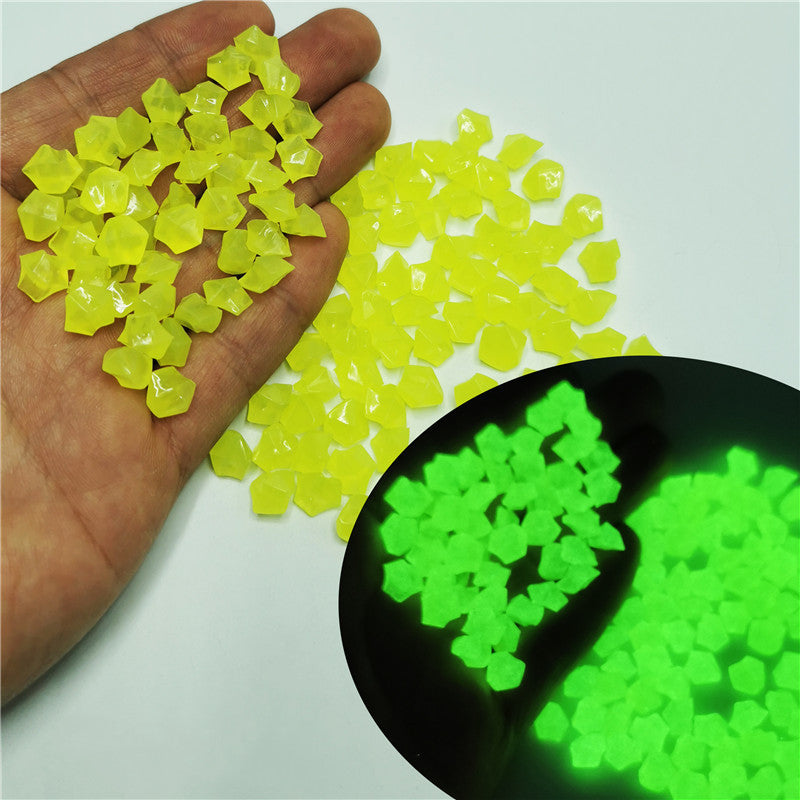 290 Pcs Glowing in Dark Artificial Crystal Vase Fillers for Christmas Arrangements Bulk Pack
