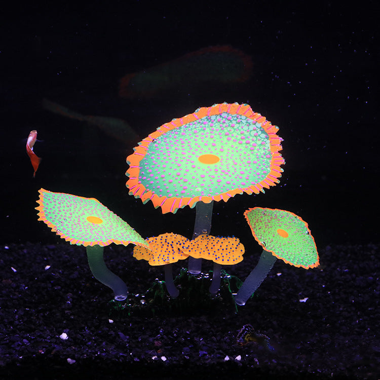 Glowing Coral Fish Tank Ornaments, Artificial Glow Plants for Aquarium, Bulk Quantity