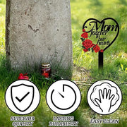 Artificial Flower Grave Stakes for Memorial Cemetery Decorations, Bulk Quantity, Durable Artificial Material