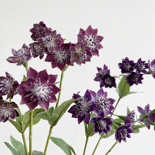 10 Pcs Artificial Silk Great Masterwort Thistle Flowers Bulk Wholesale