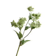 10 Pcs Artificial Silk Great Masterwort Thistle Flowers Bulk Wholesale
